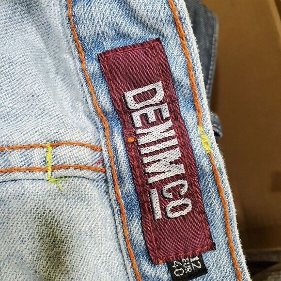 DenimCo light wash bootcut distressed jeans size 12 - Picture 12 of 12